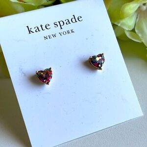 Kate Spade Multicolor Heart Earrings